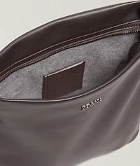 SECONDSKIN Slim Leather Crossbody Bag