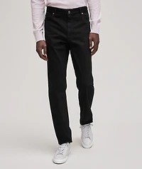 City Stretch-Cotton Gabardine Jeans