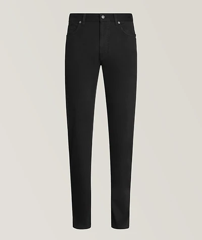 City Stretch-Cotton Gabardine Jeans