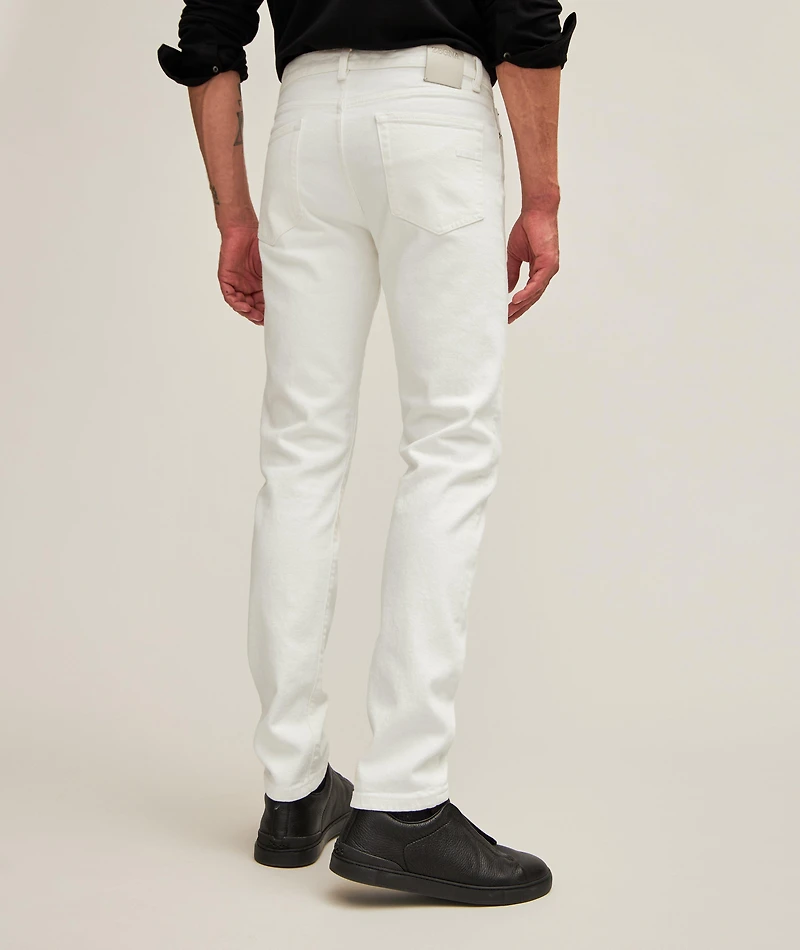 City Stretch-Cotton Five-Pocket Jeans