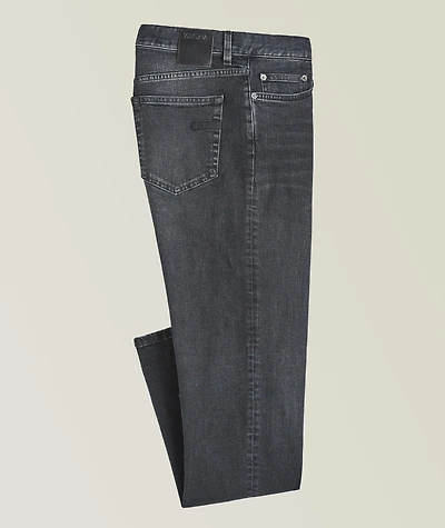 City Stretch-Cotton Five-Pocket Jeans