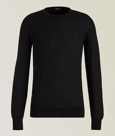 Cashseta Light Cashmere-Silk Sweater