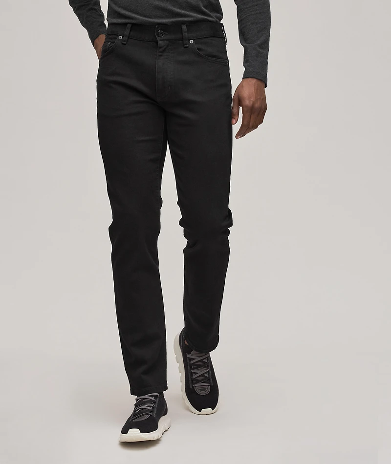 City Stretch-Cotton Five-Pocket Jeans