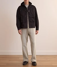 Stepped Hems Cotton Sweatpants