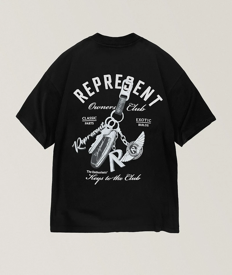 Keys Club Graphic Cotton T-Shirt