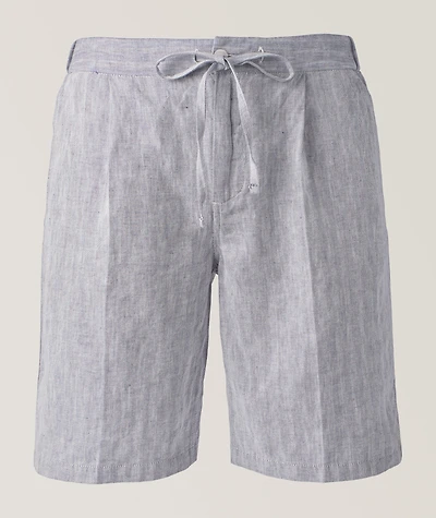 Rui Herringbone Cotton-Linen Blend Shorts