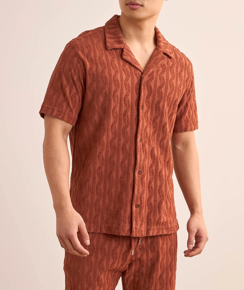 Roberto Jacquard Terry Shirt