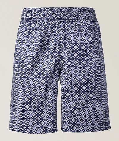 Palma Angra Trelica Printed Stretch-Silk Shorts