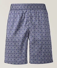 Palma Angra Trelica Printed Stretch-Silk Shorts