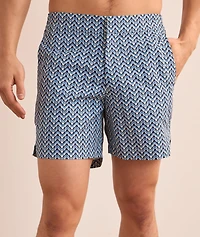 Porto Micro Deserto Print Swim Shorts