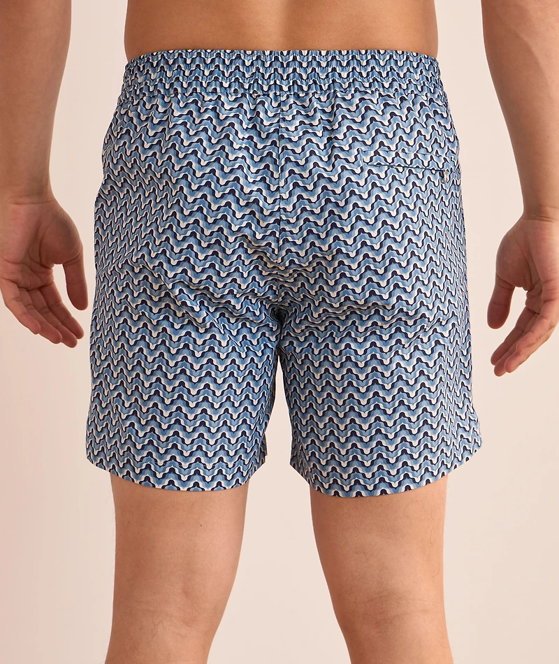 Porto Micro Deserto Print Swim Shorts