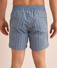 Porto Micro Deserto Print Swim Shorts
