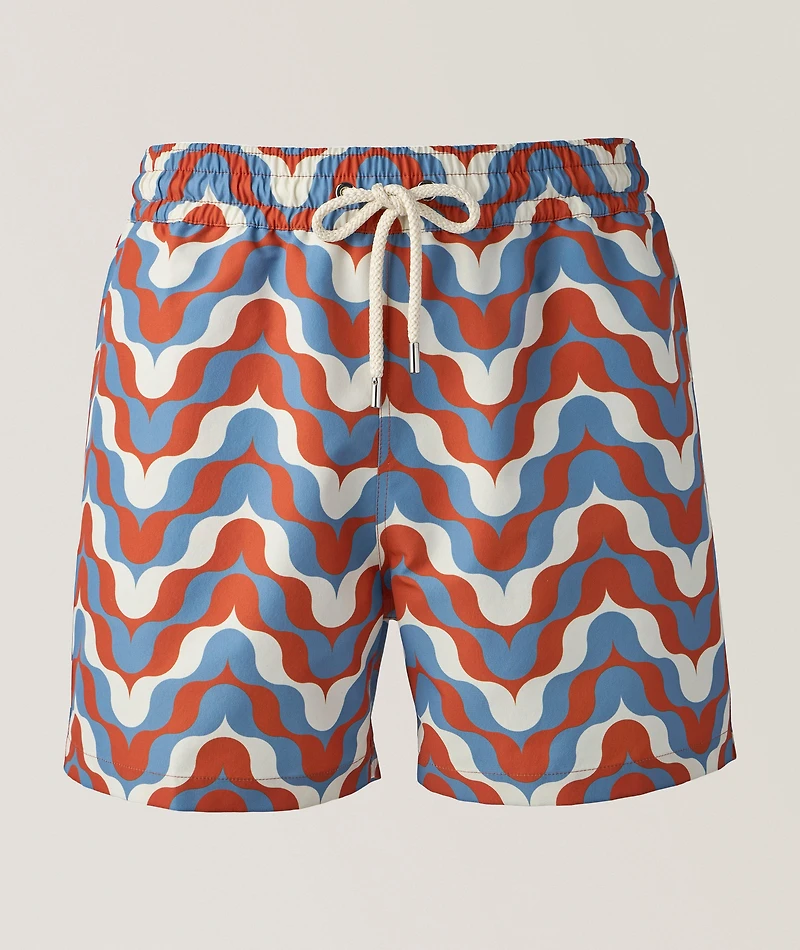 Rio Deserto Print Swim Shorts