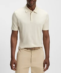 Lyocell-Cotton Piqué Polo