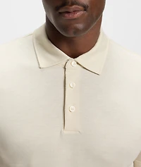 Lyocell-Cotton Piqué Polo