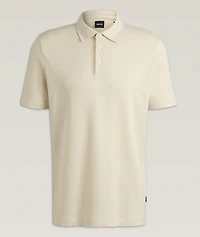 Lyocell-Cotton Piqué Polo