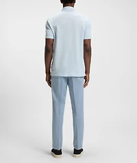 Linen-Cotton Polo
