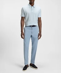 Linen-Cotton Polo