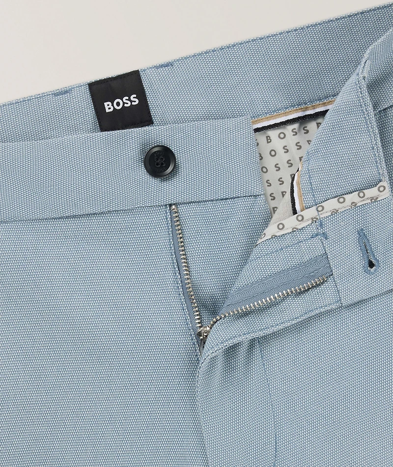Tapered Stretch-Cotton Pants