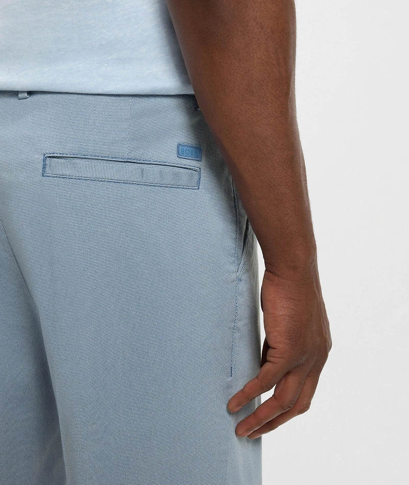 Tapered Stretch-Cotton Pants
