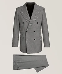 70th Anniversary Houndstooth Double-Breasted Suit