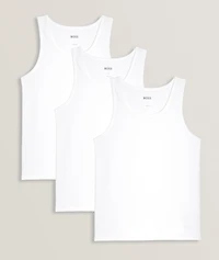 Three-Pack Classic Cotton Tank Tops