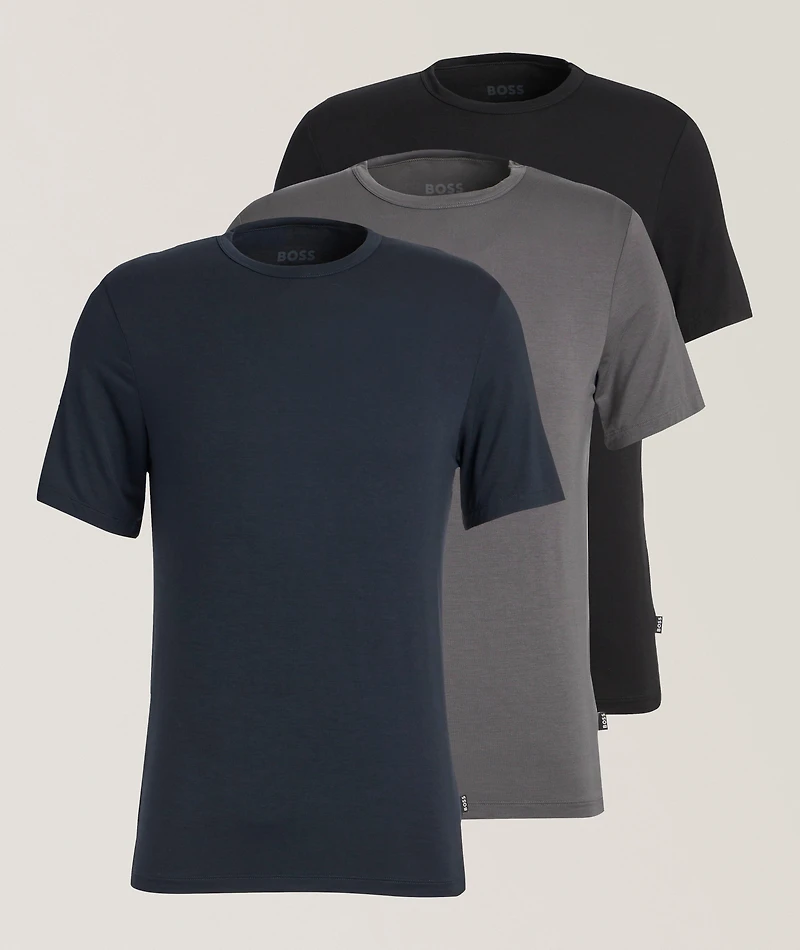 Three-Pack Stretch-Bamboo T-Shirts