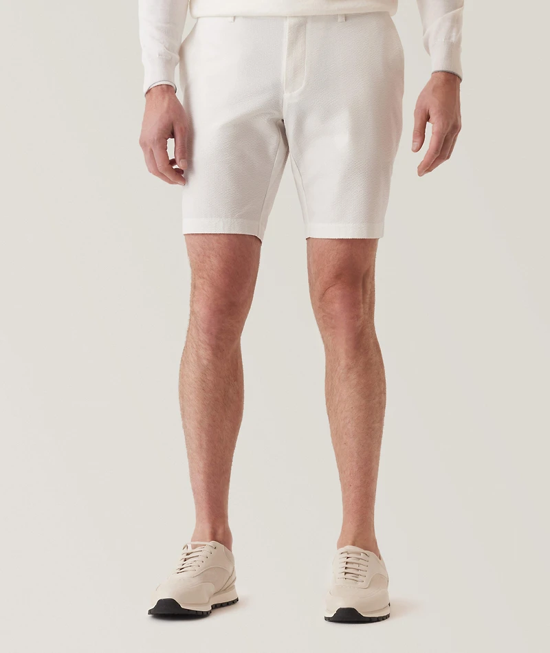Oasis Satellite Seersucker Bermuda Shorts