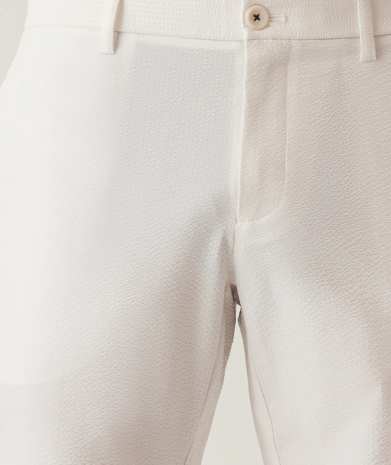 Oasis Satellite Seersucker Bermuda Shorts