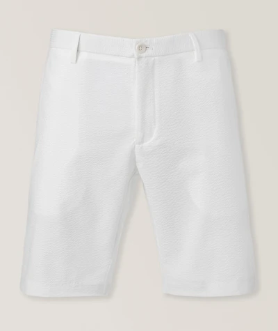 Oasis Satellite Seersucker Bermuda Shorts