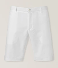 Oasis Satellite Seersucker Bermuda Shorts