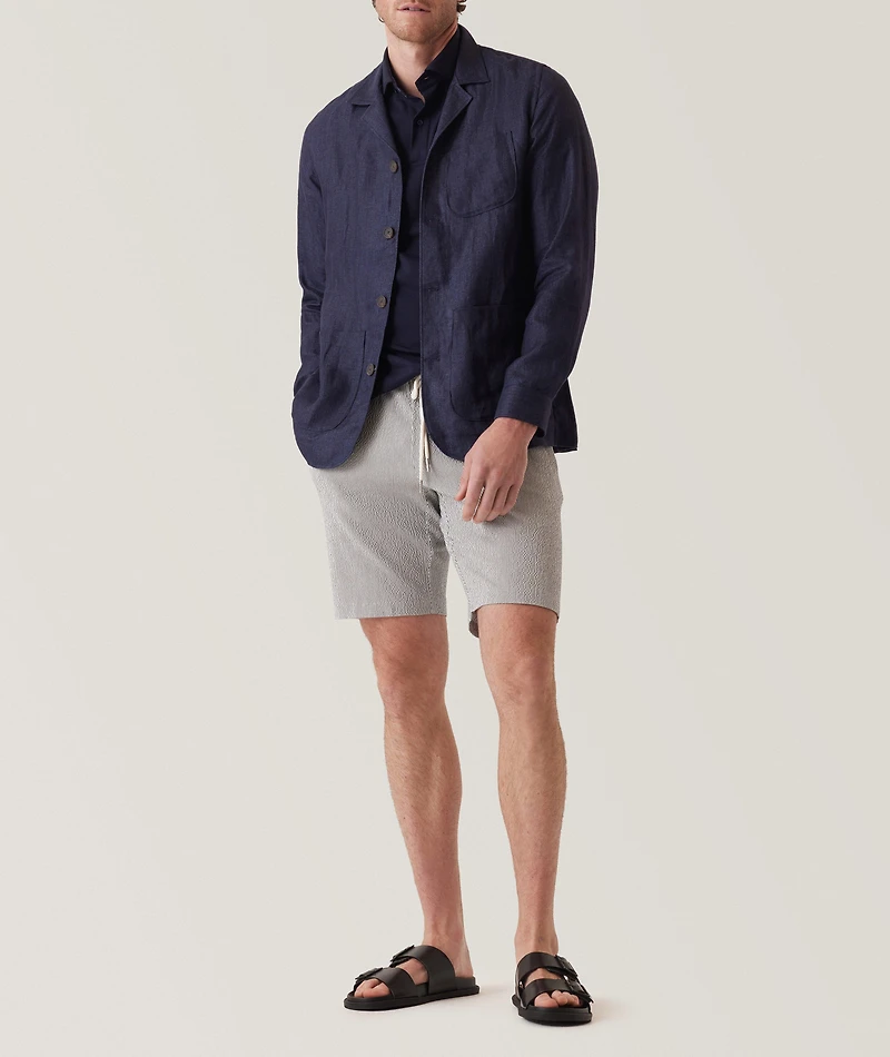 ‌Infinity 360 Seersucker Stripe Bermuda Shorts