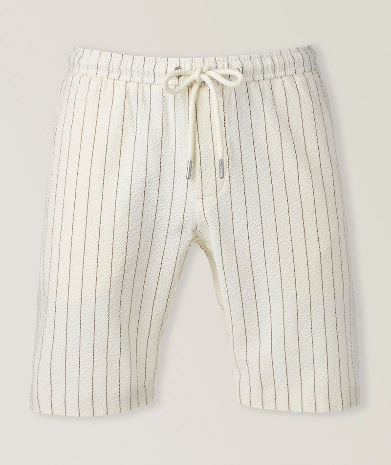 ‌Infinity 360 Seersucker Bermuda Shorts