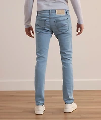 Nick Stripe Patch Slim-Fit Jeans
