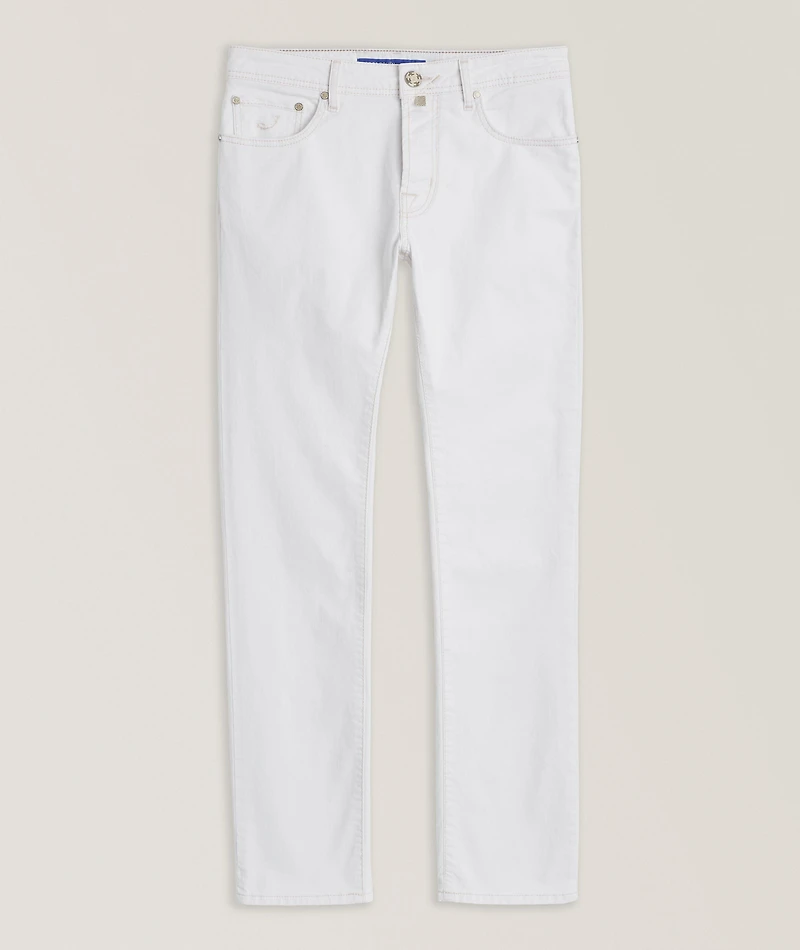 Bard Tile Patch Slim-Fit Jeans