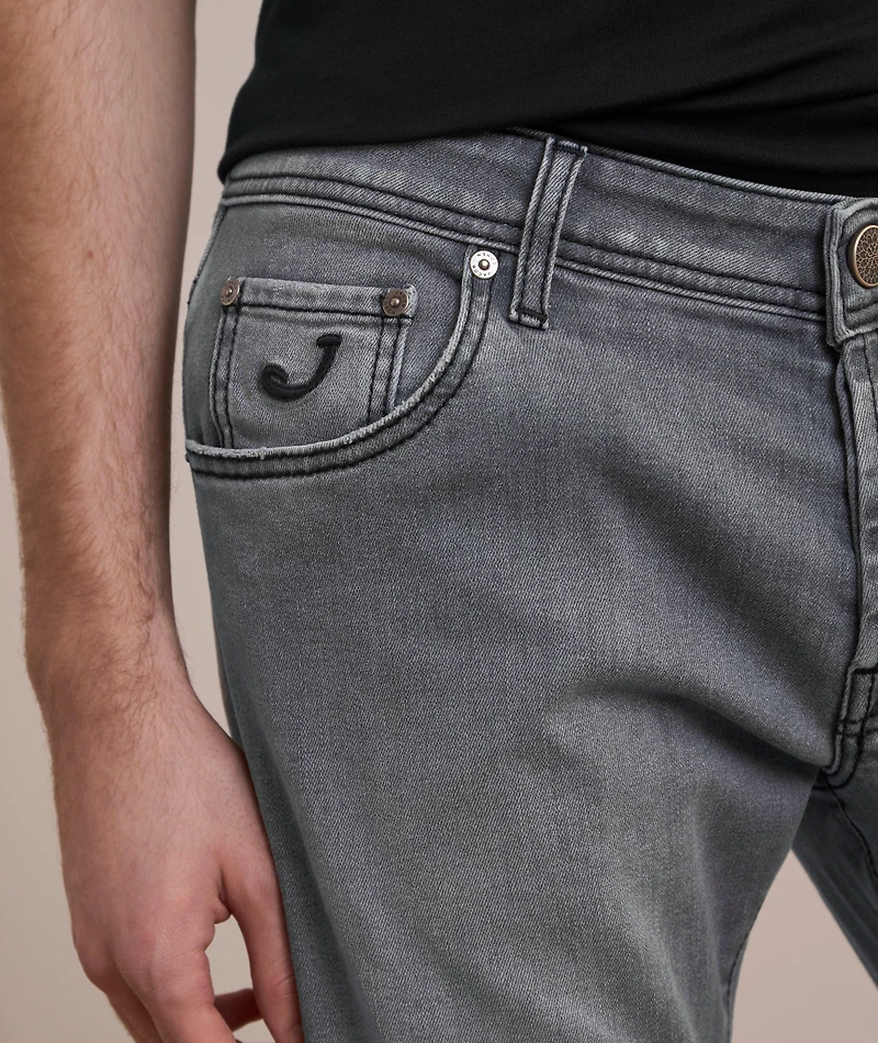 Nick Faded Slim-Fit Jeans