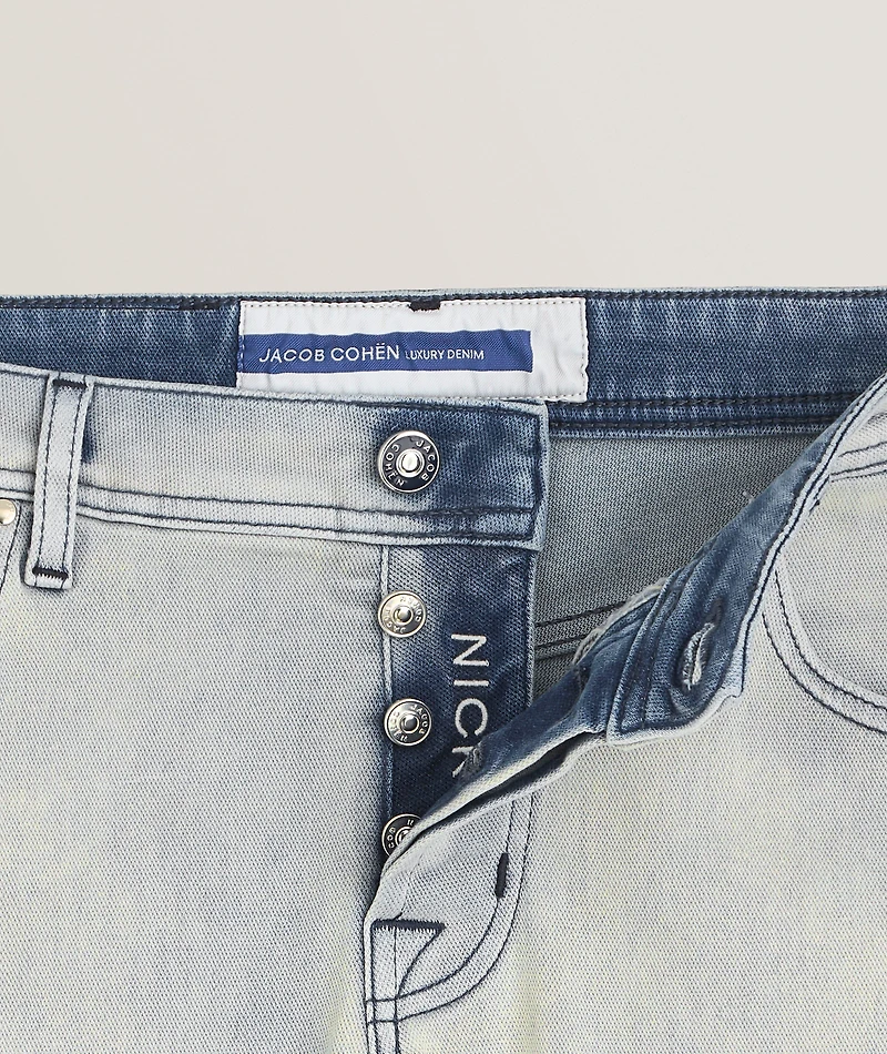 Nick Acid Wash Slim-Fit Jeans
