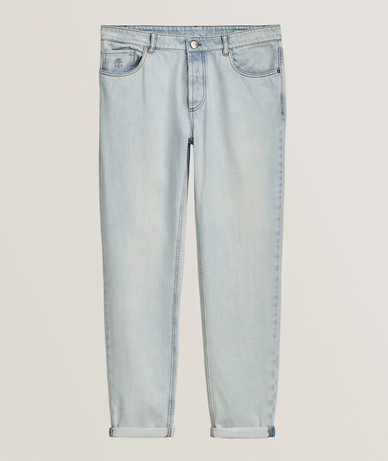 Traditional-Fit Lightweight Jeans