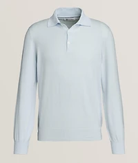 Cotton Polo Sweater