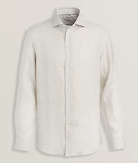 Easy-Fit Starburst Linen Shirt