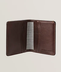 Leather Folding Cardholder