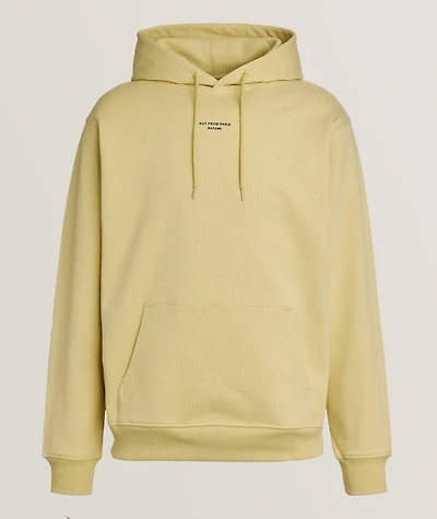 Le Slogan Classique Cotton Hooded Sweaters