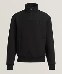 Corey Hybrid Down Quarter-Zip Sweater