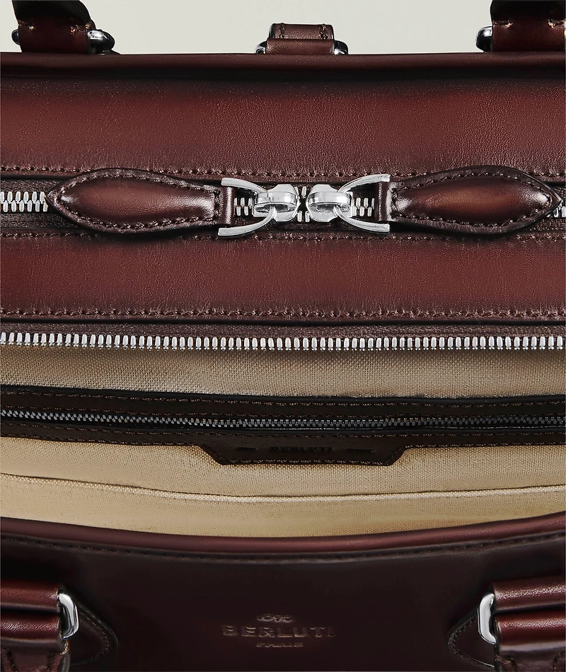 Premier Jour Scritto Leather Backpack