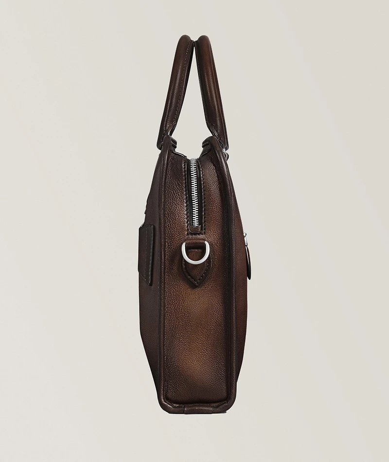 Un Jour Mini Leather Briefcase