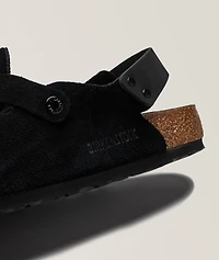 Tokio Suede Leather Mules