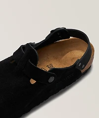 Tokio Suede Leather Mules