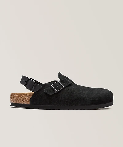 Tokio Suede Leather Mules