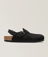 Tokio Suede Leather Mules