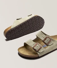 Arizona Soft Footbed Suede Leather Sandals
